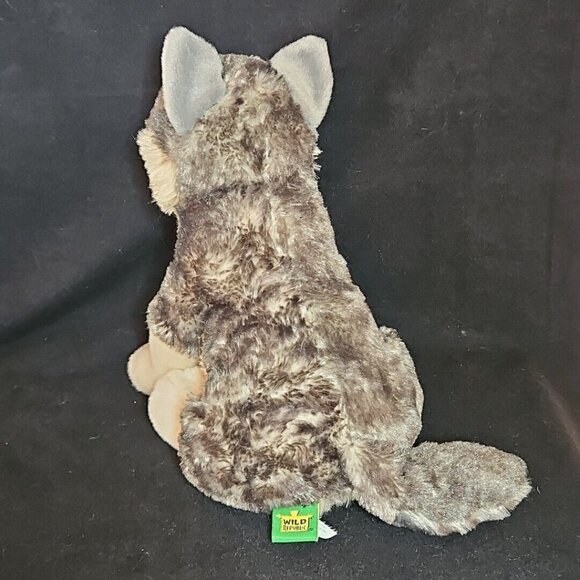 Plush Stuffed Animals Realistic Bison Owl Elk Wolf Wild Republic Aurora Lot of 4 - Picture 9 of 10